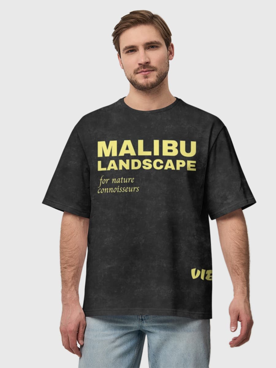 Men's oversized cotton T-shirt