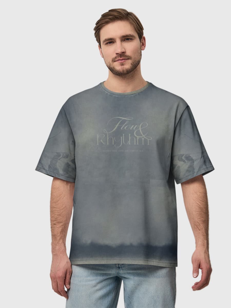 Men's oversized cotton T-shirt