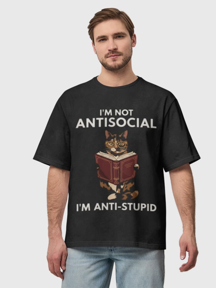 Antisocial Anti-Stupid Cat