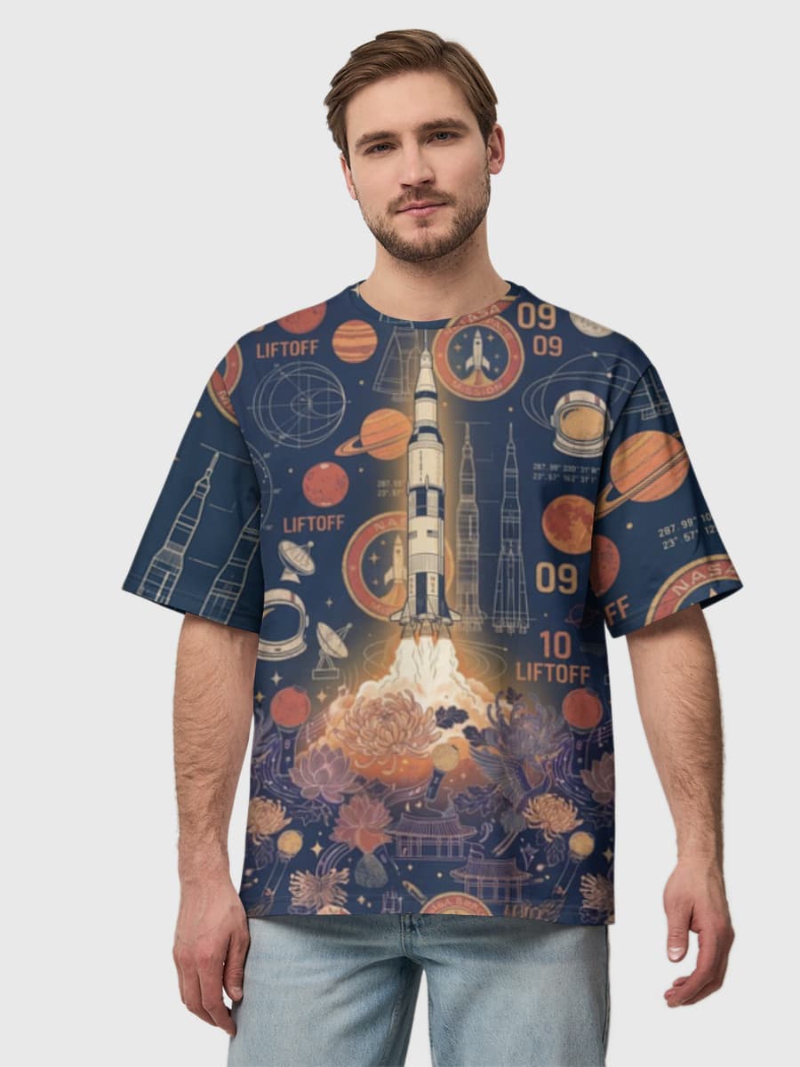 NASA Space Nostalgia — Retro Mission Launch