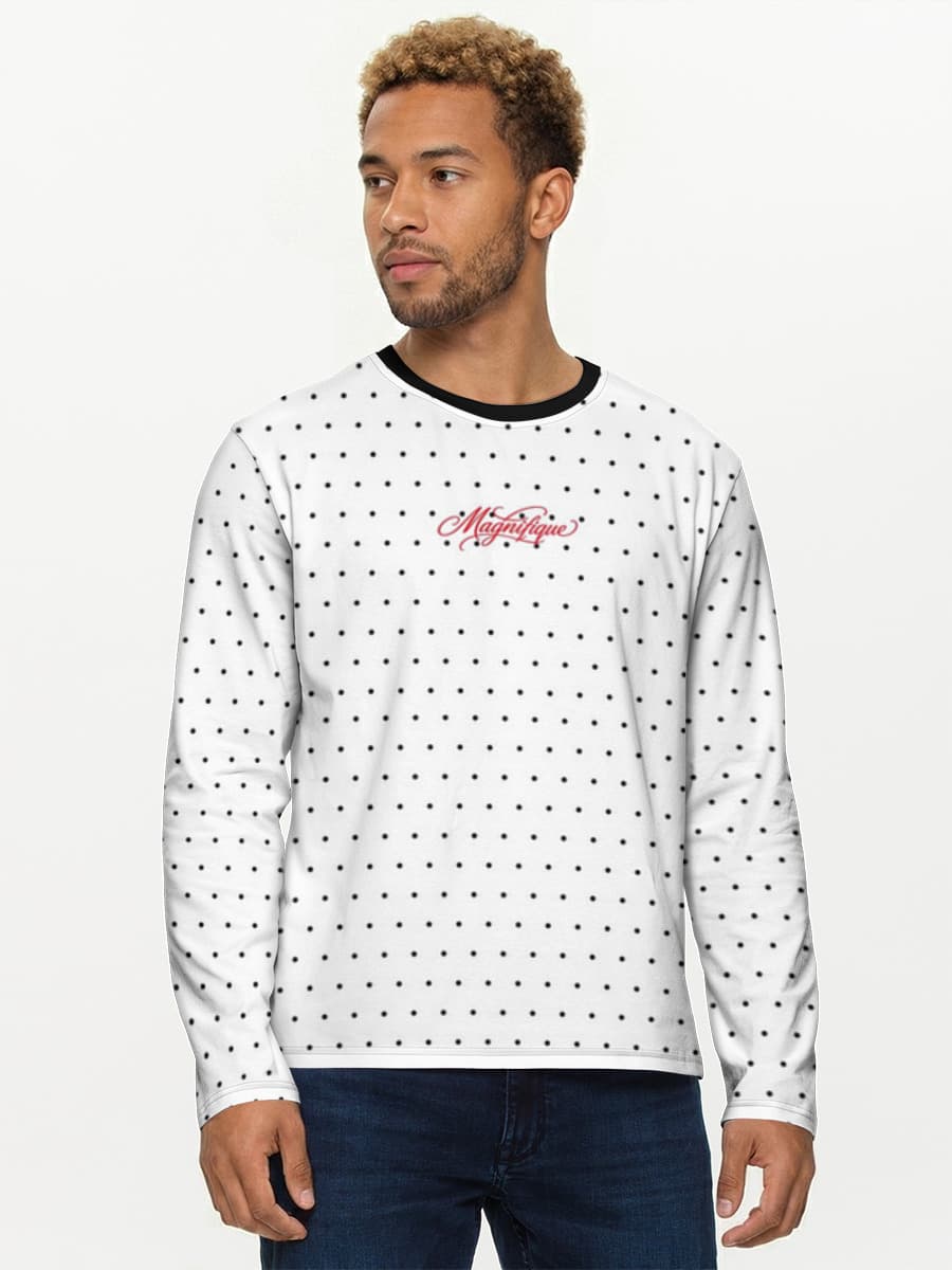 Men's cotton long sleeve shirt
