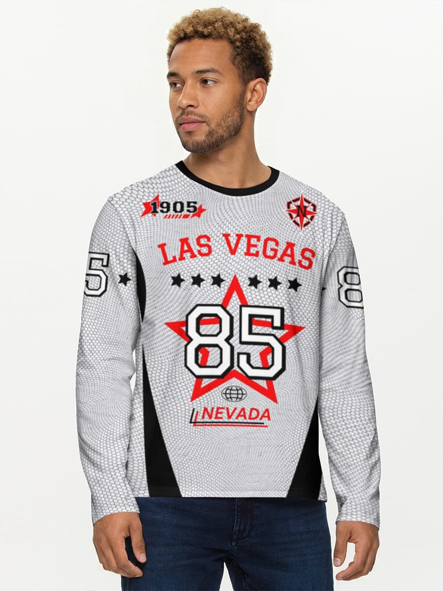 Men's cotton long sleeve shirt