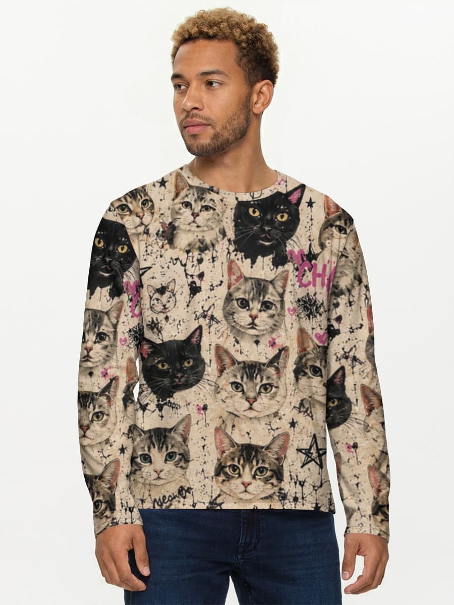 Cat Chaos: Feline Frenzy Print