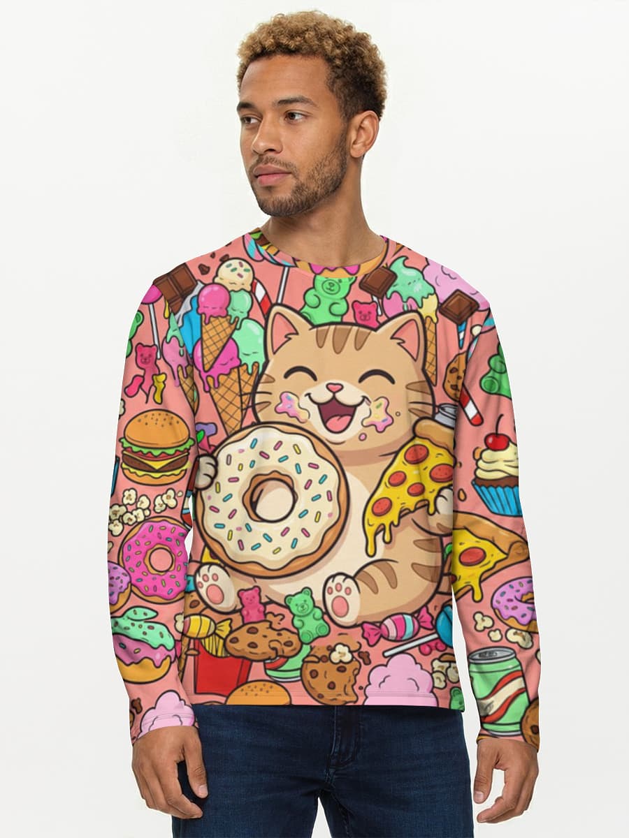 Men's cotton long sleeve shirt