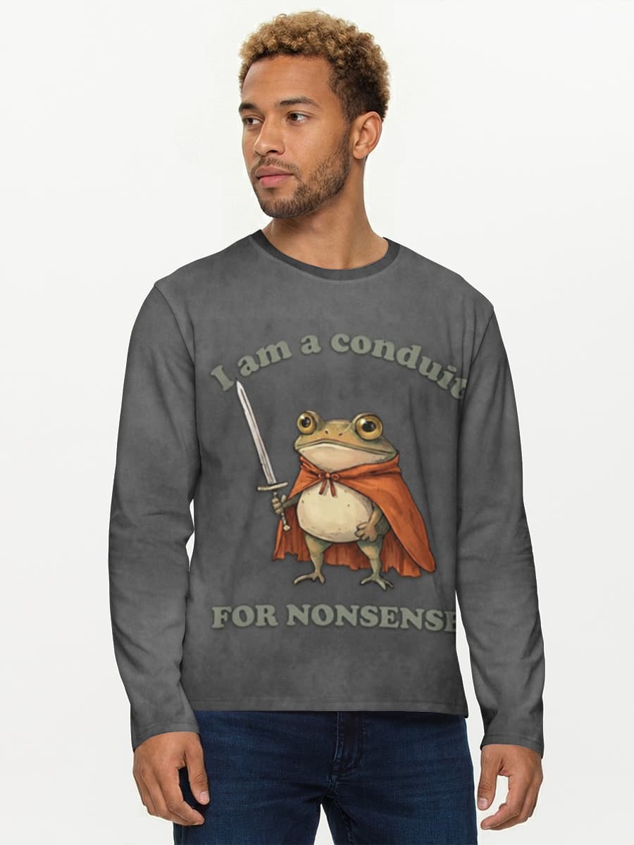 I Am a Conduit for Nonsense Frog