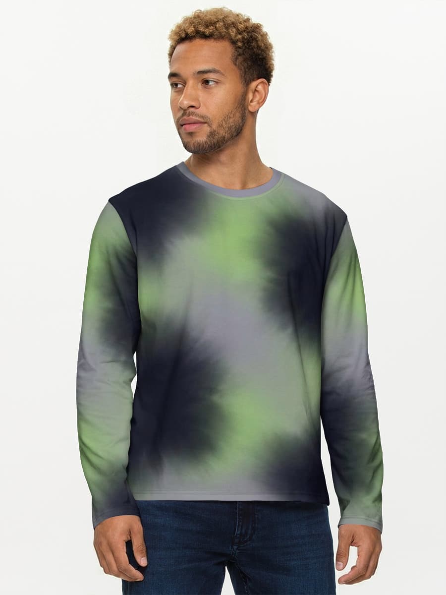 Men's cotton long sleeve shirt