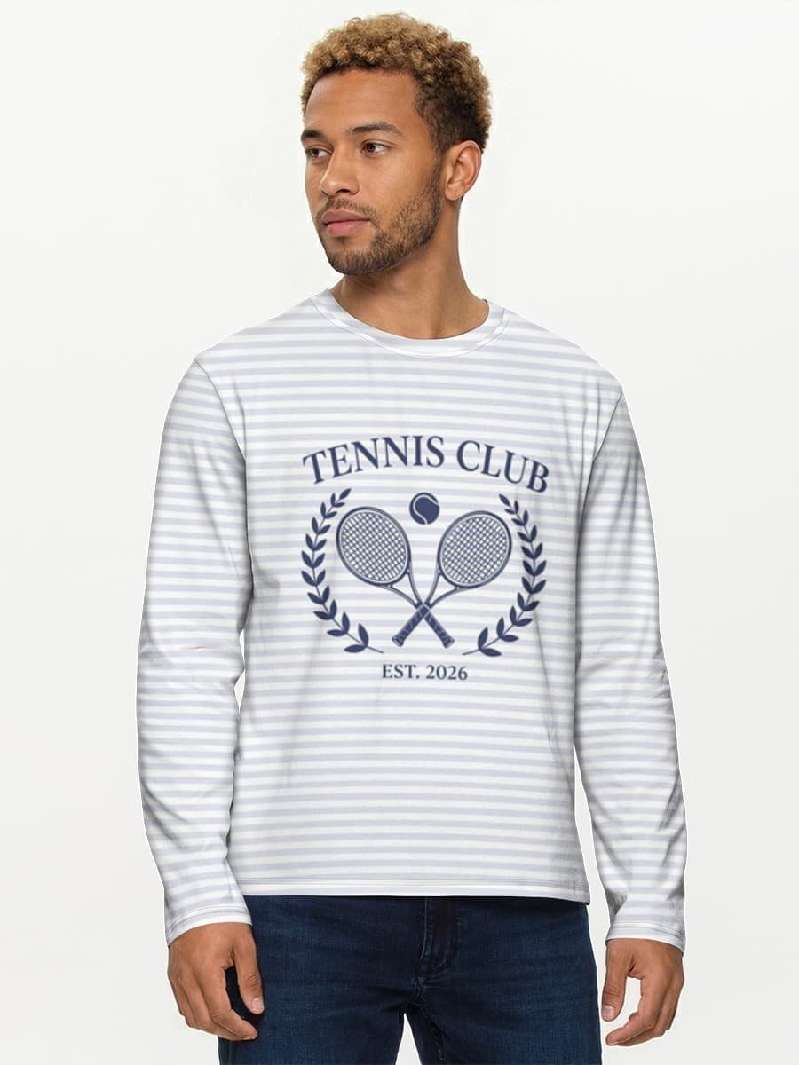 Men's cotton long sleeve shirt