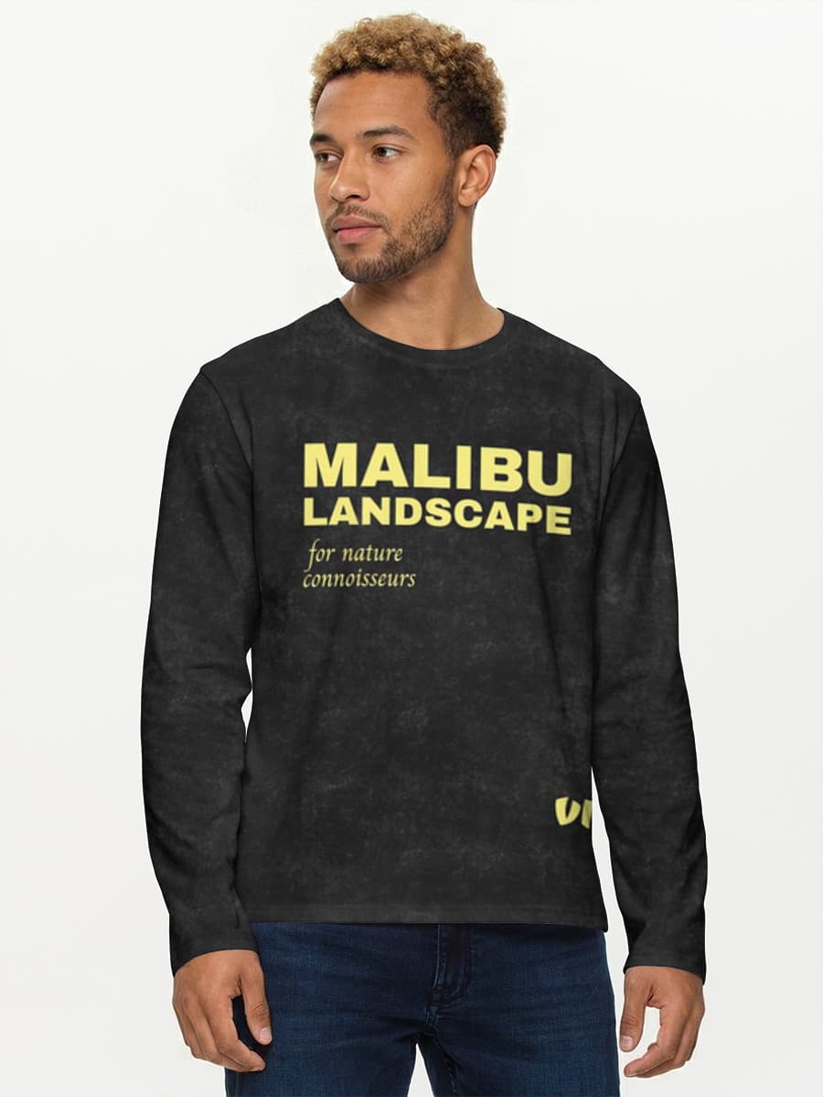 Men's cotton long sleeve shirt