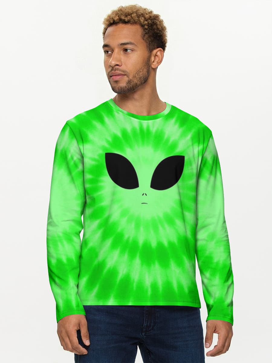 Alien Green Tie Dye
