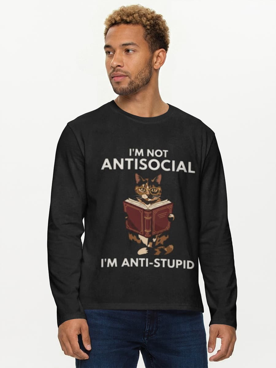 Antisocial Anti-Stupid Cat