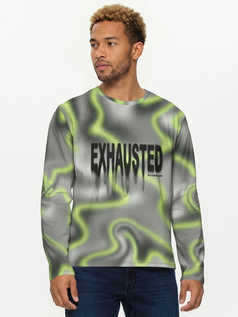 Men's cotton long sleeve shirt