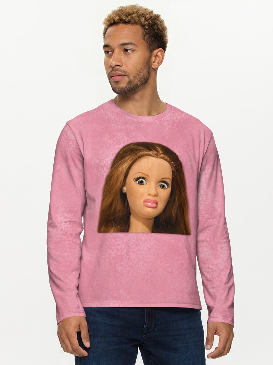 Men's cotton long sleeve shirt