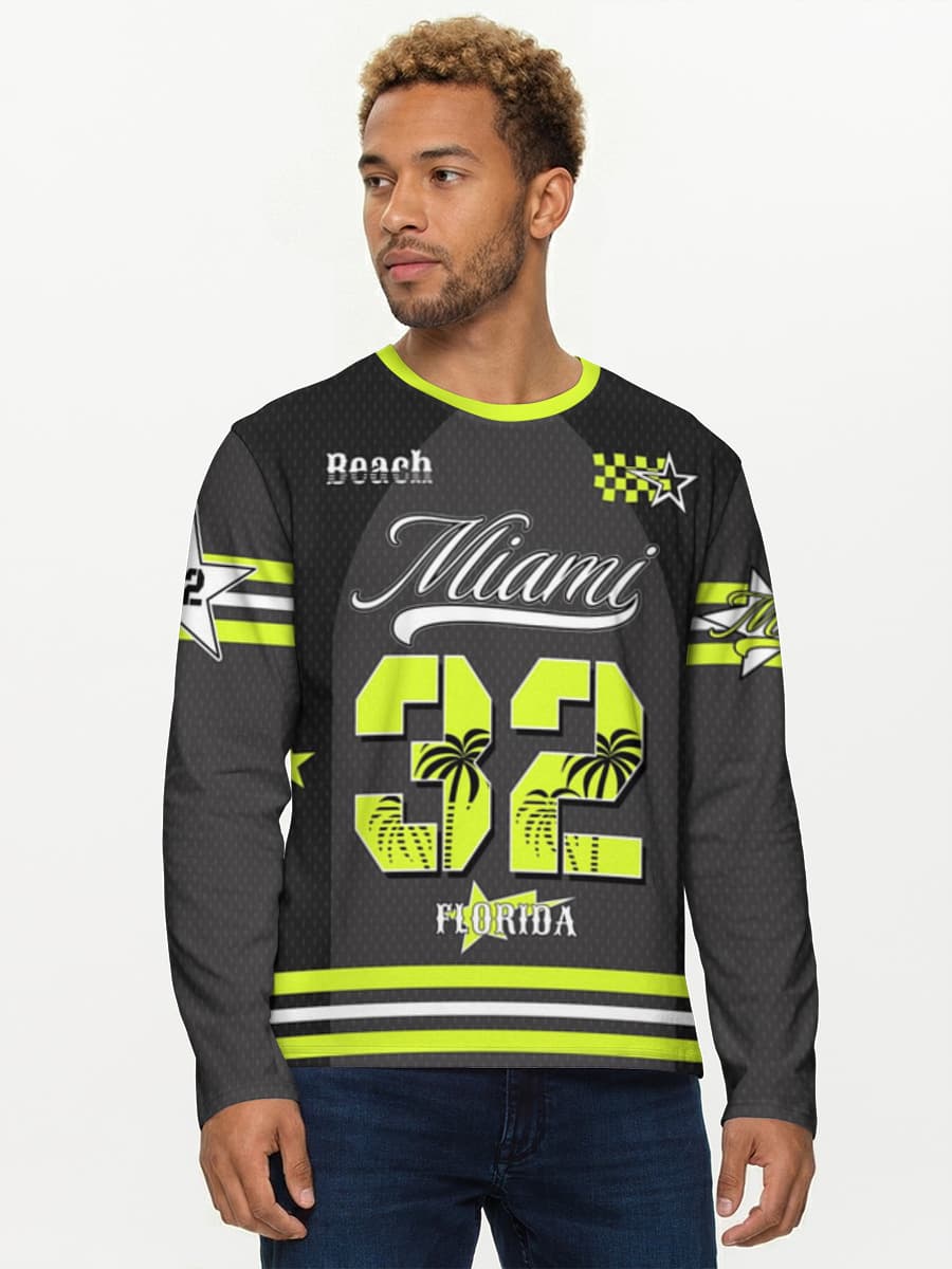 Men's cotton long sleeve shirt