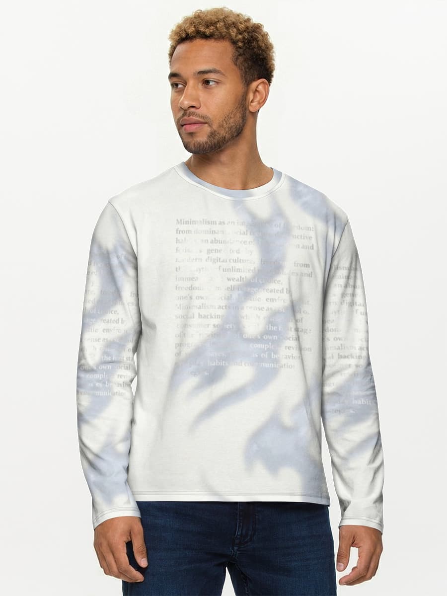 Minimalism Wave Text Aesthetic