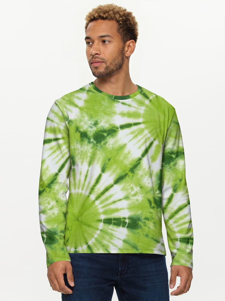 Kiwi Burst Tie-Dye Explosion