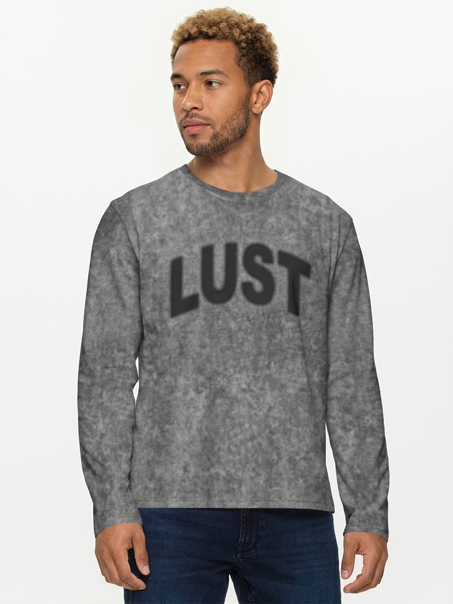 Men's cotton long sleeve shirt