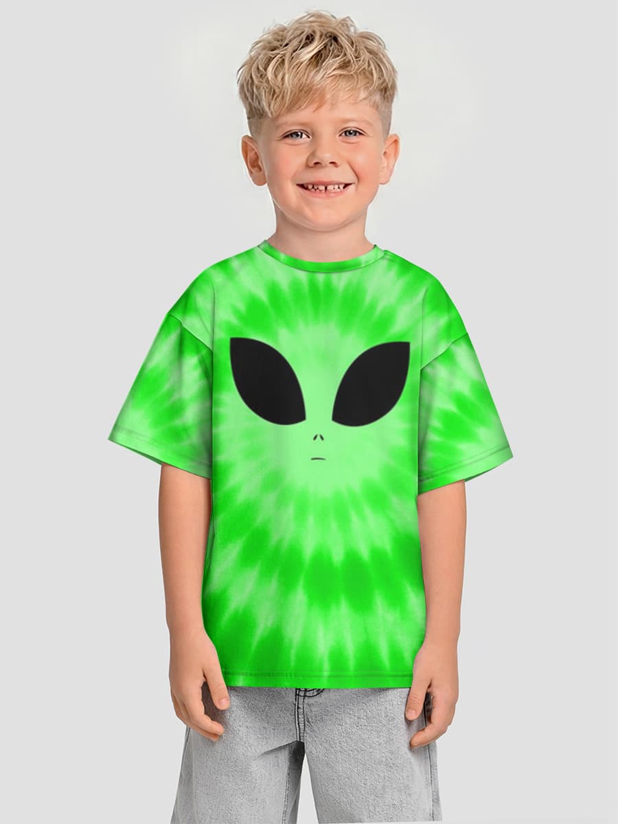 Alien Green Tie Dye