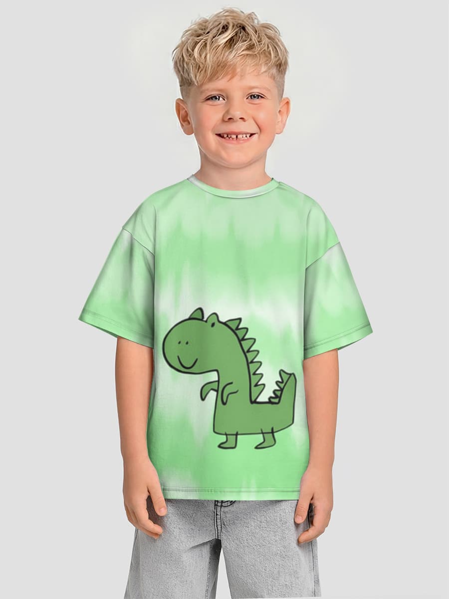 Cute Dinosaur Tie-Dye