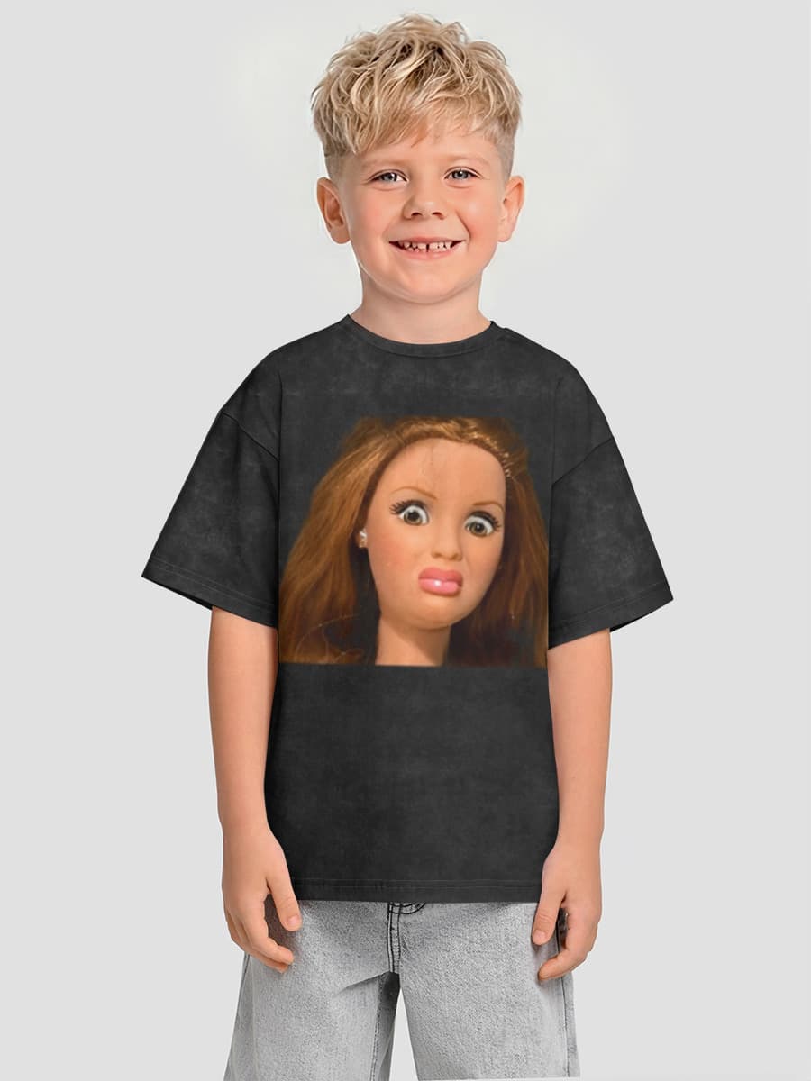 Shocked Doll Meme Expression