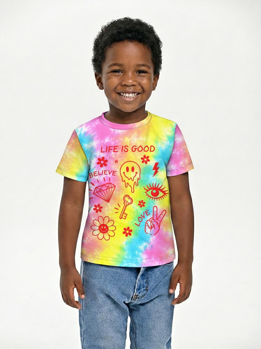 Children's cotton T-shirt (for boys. Copy)