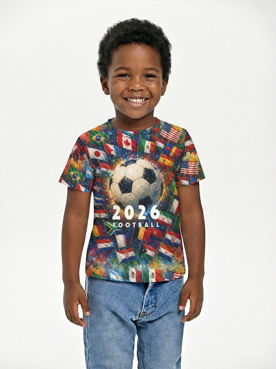 Children's cotton T-shirt (for boys. Copy)