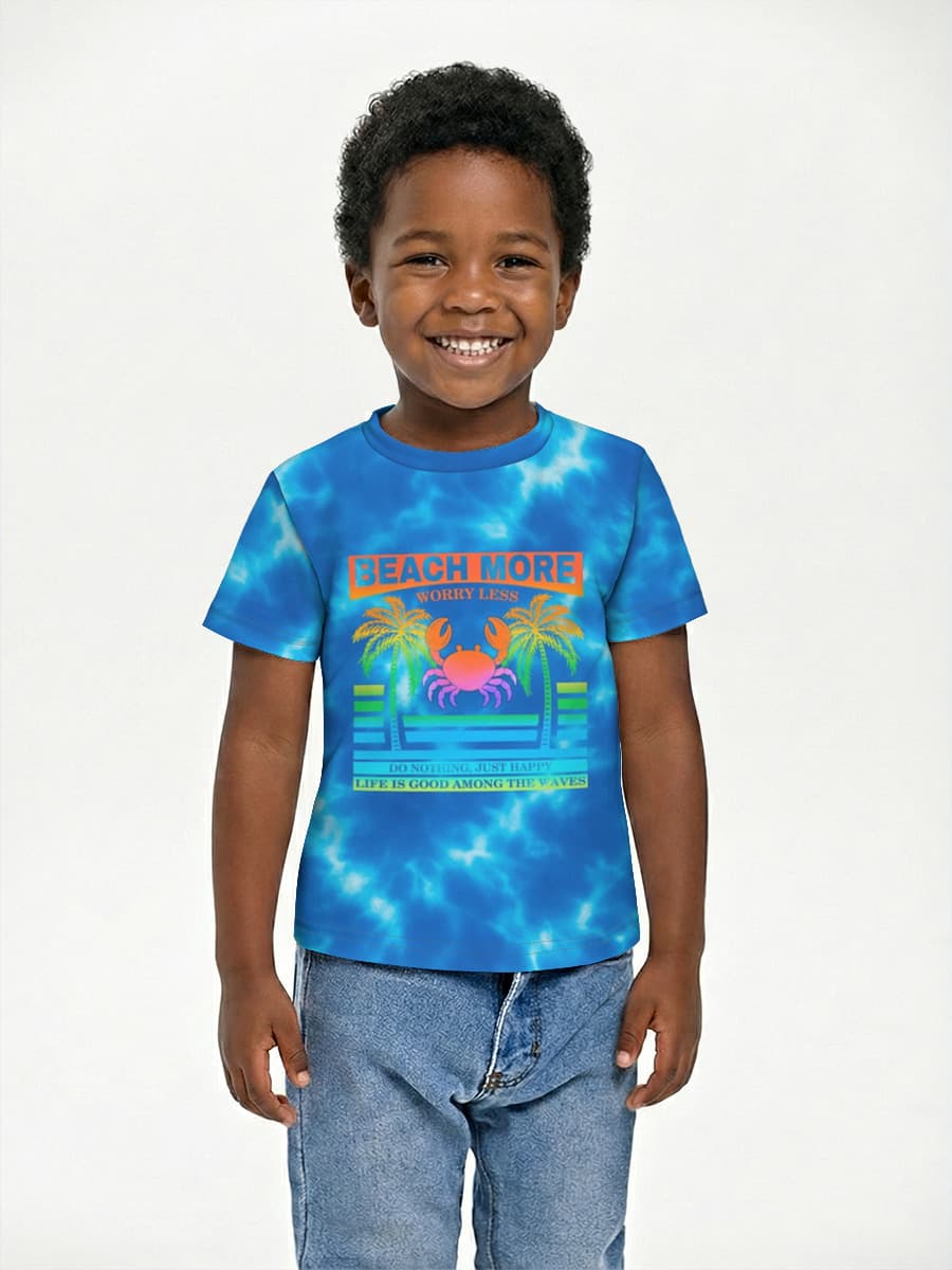 Children's cotton T-shirt (for boys. Copy)