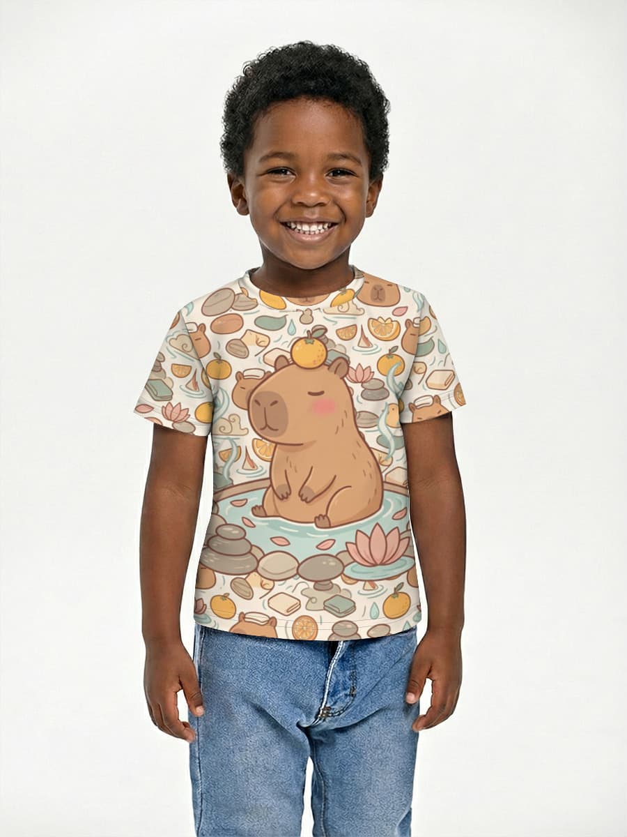 Children's cotton T-shirt (for boys. Copy)