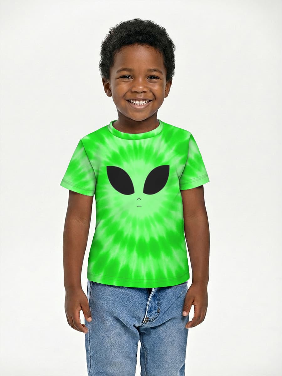 Alien Green Tie Dye
