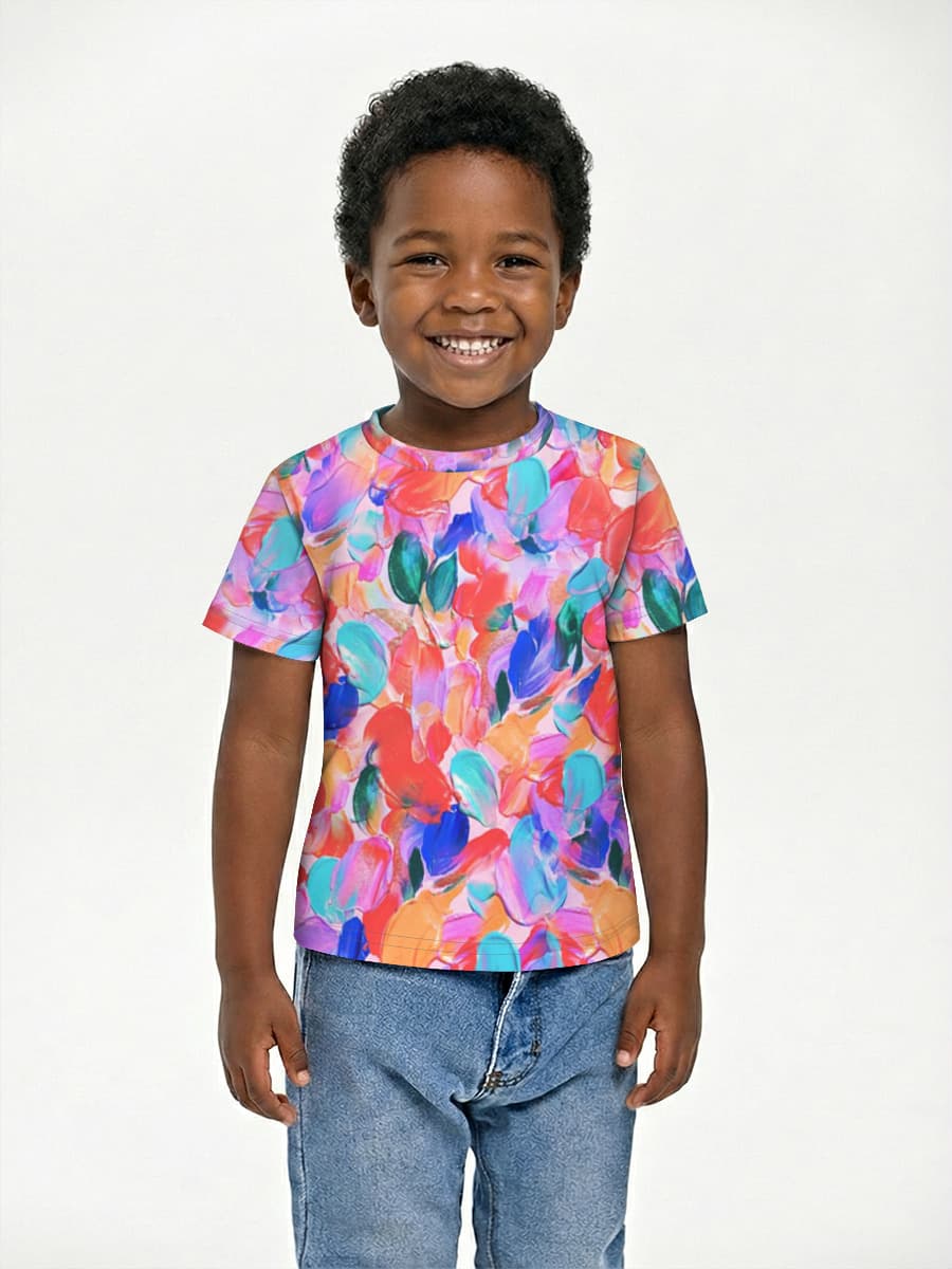 Children's cotton T-shirt (for boys. Copy)