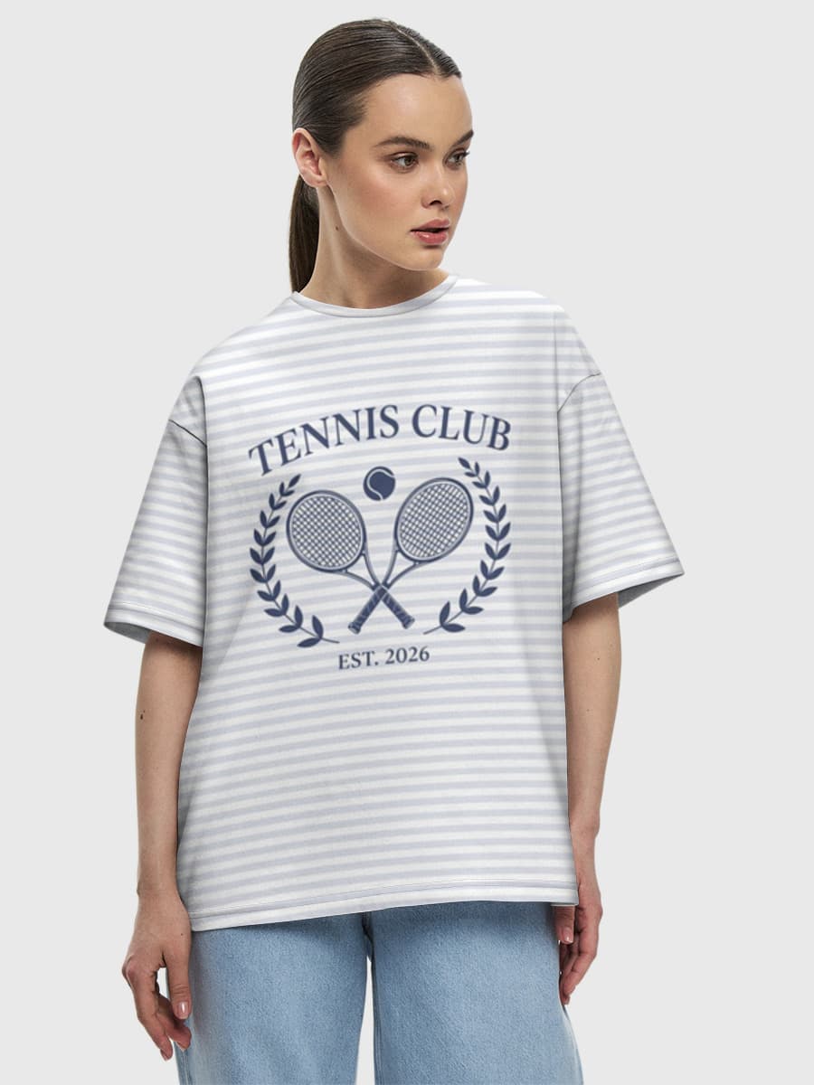 Women's oversized cotton T-shirt