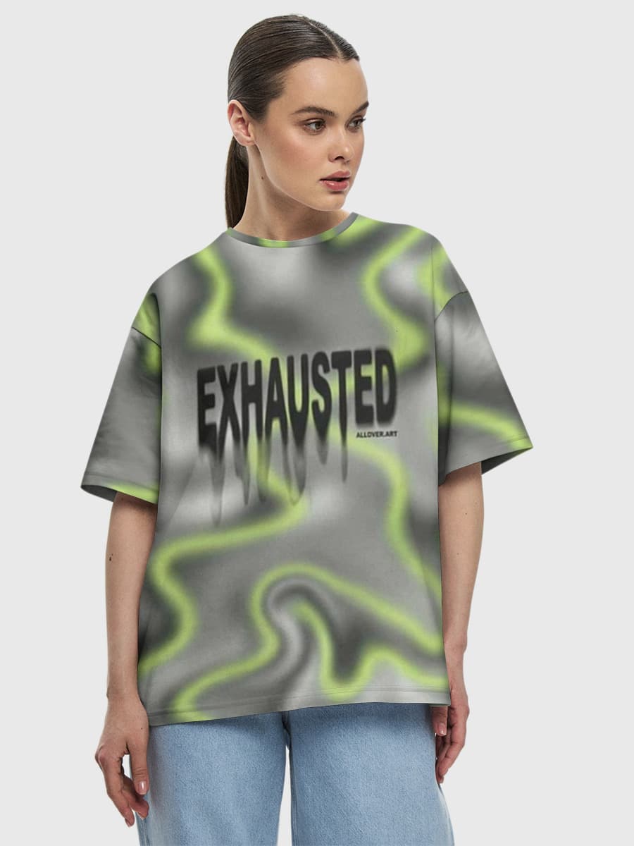 Exhausted Neon Drip