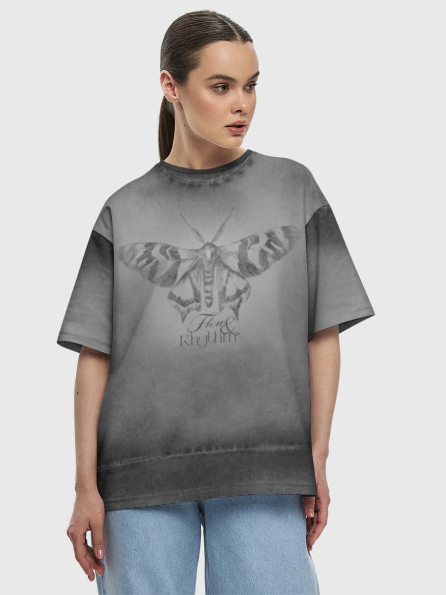 Rhythm Grey Moth Design
