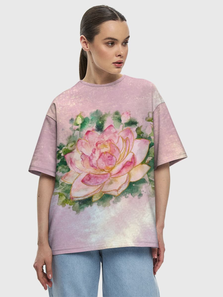 Watercolor Lotus