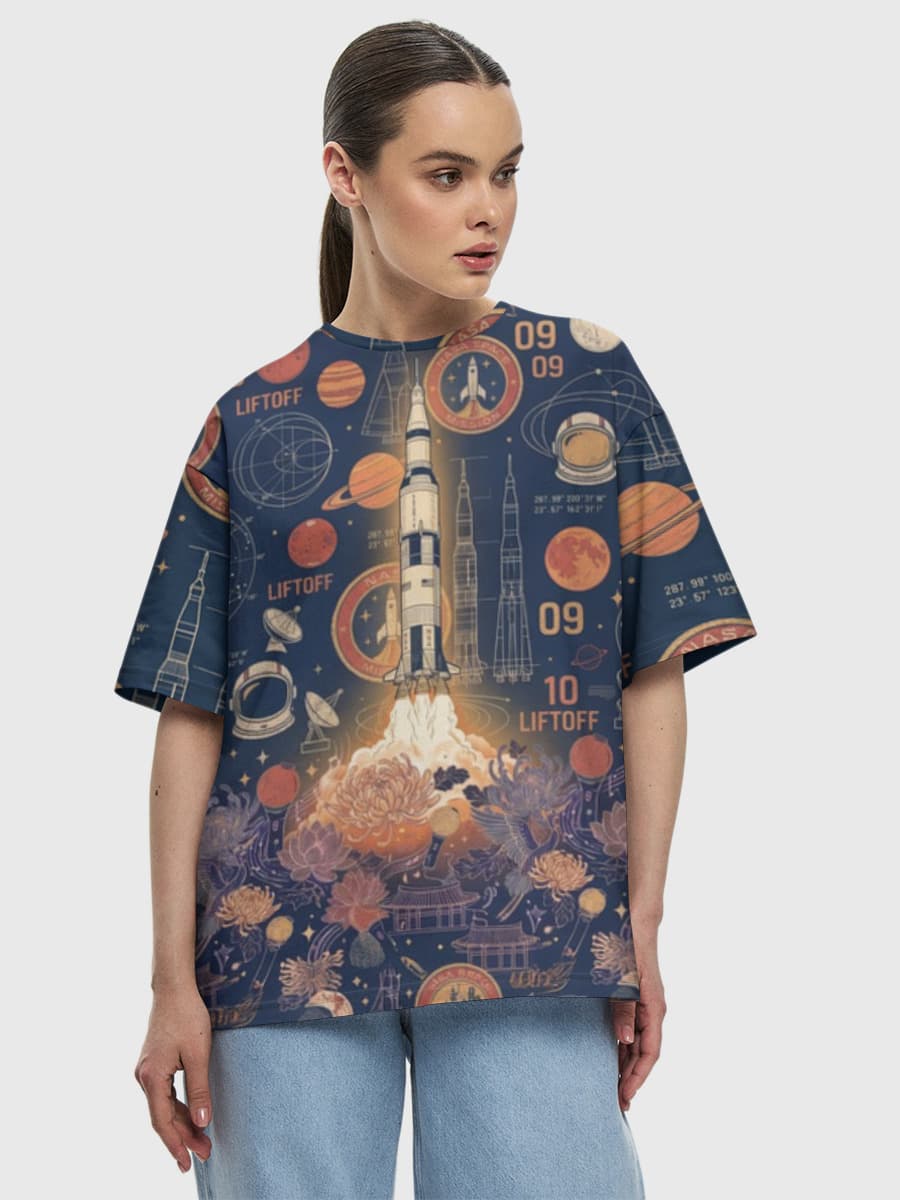 NASA Space Nostalgia — Retro Mission Launch