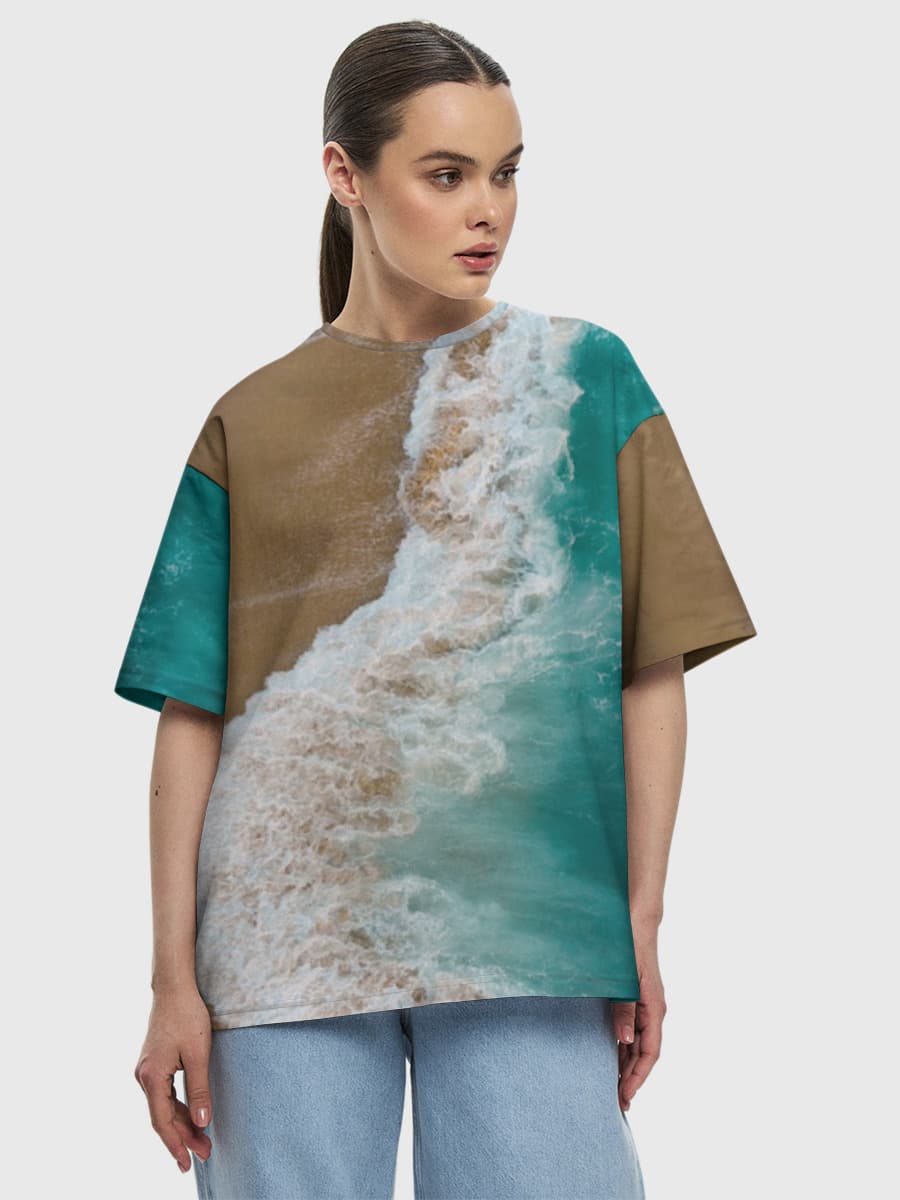Turquoise Surf Shoreline