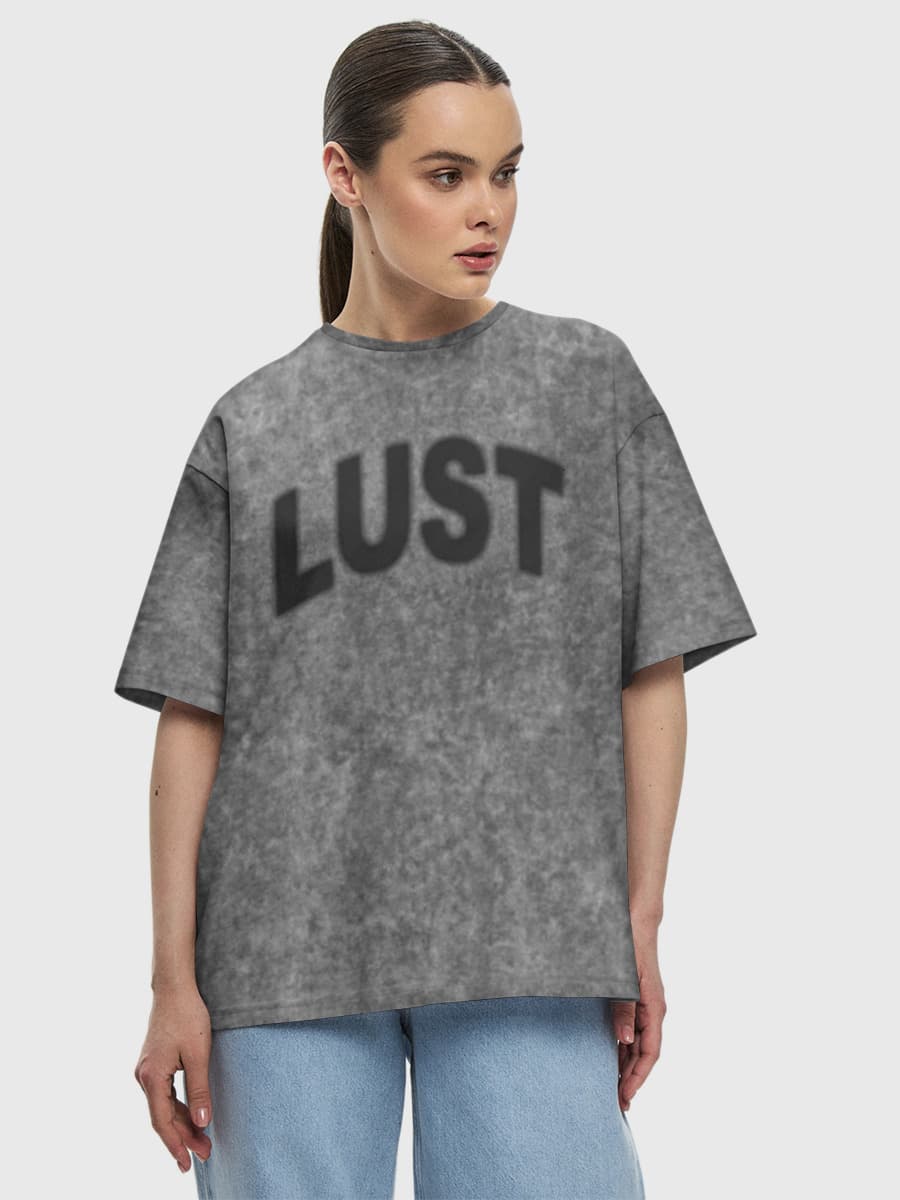 Women's oversized cotton T-shirt