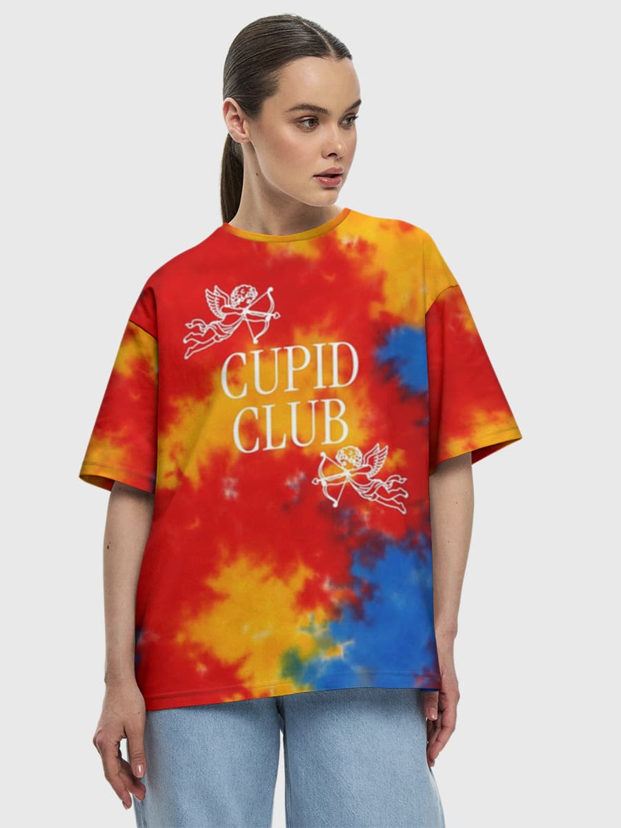 Cupid Club All-Over Print Tee