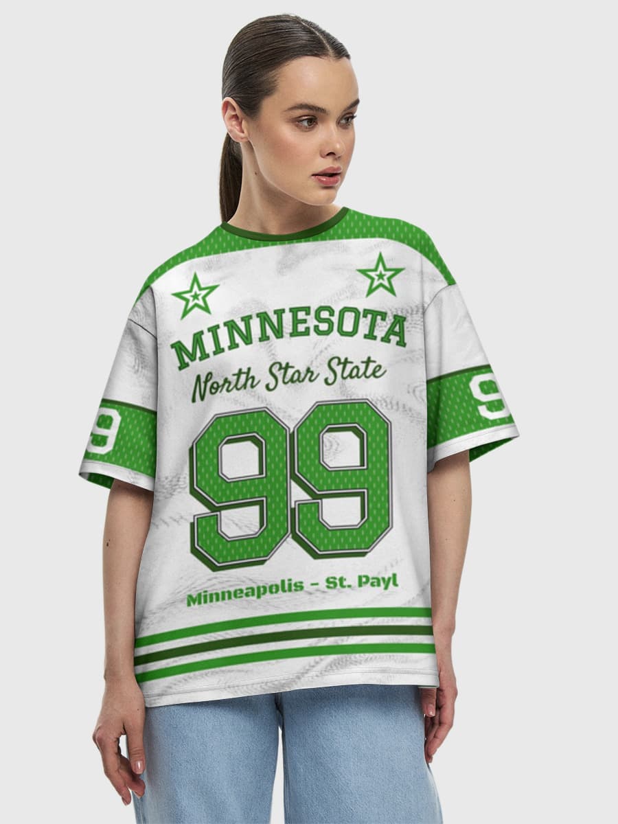 Women's oversized cotton T-shirt