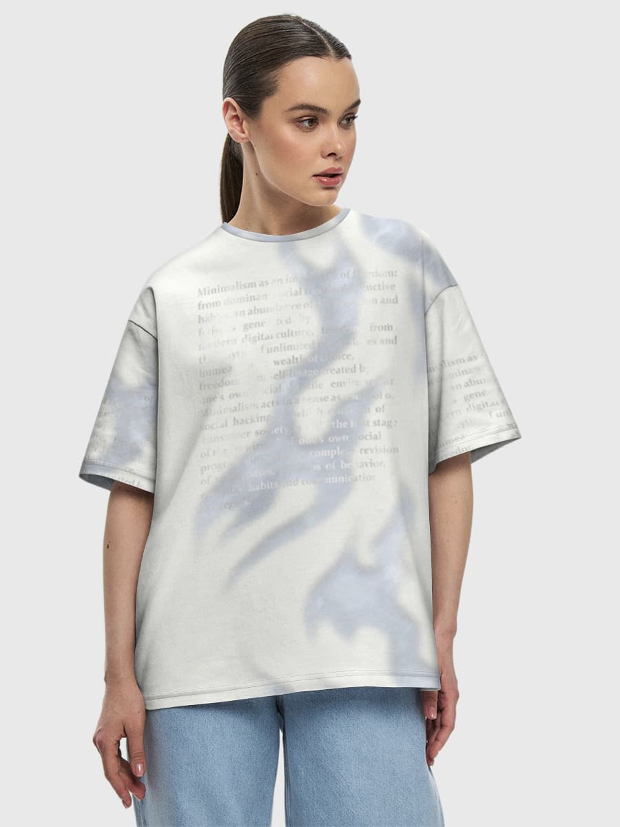 Minimalism Wave Text Aesthetic