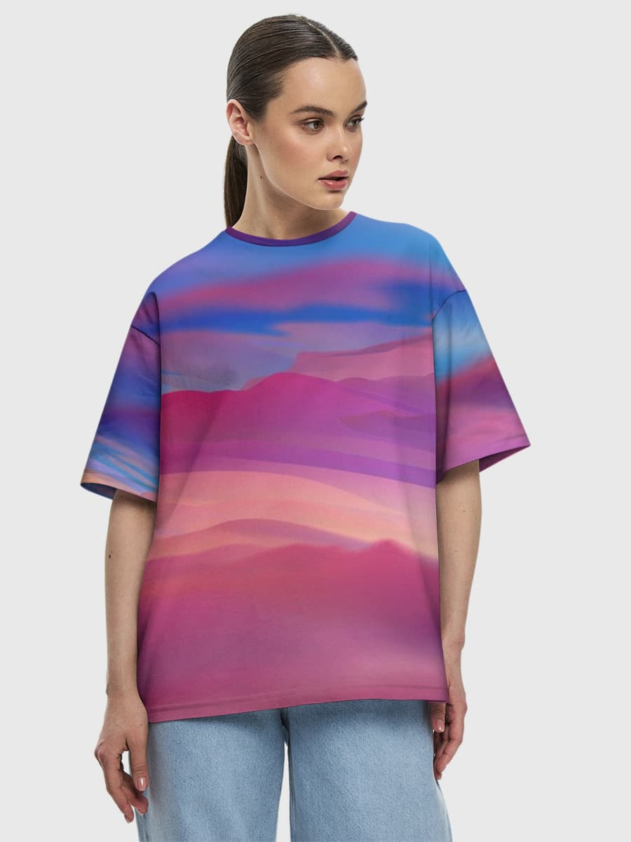 Dreamy Neon Color Waves
