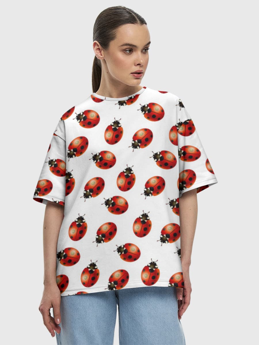 Cute Ladybug Scatter