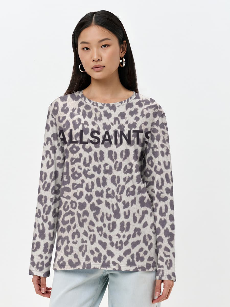 Women's long sleeve shirt. Cotton