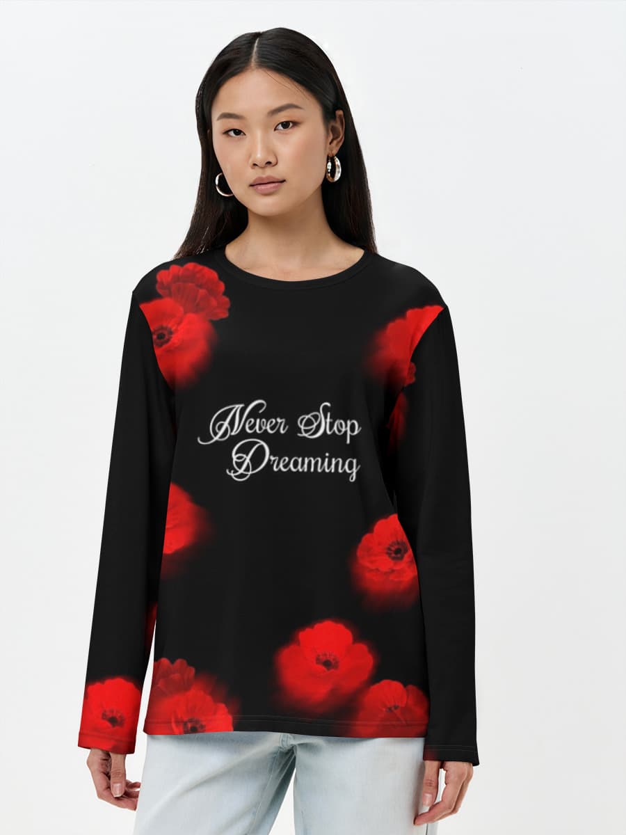 Never Stop Dreaming — Poppy Flower