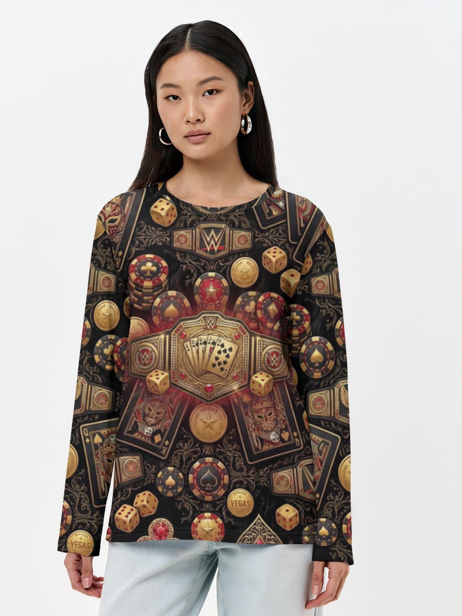 Women's long sleeve shirt. Cotton