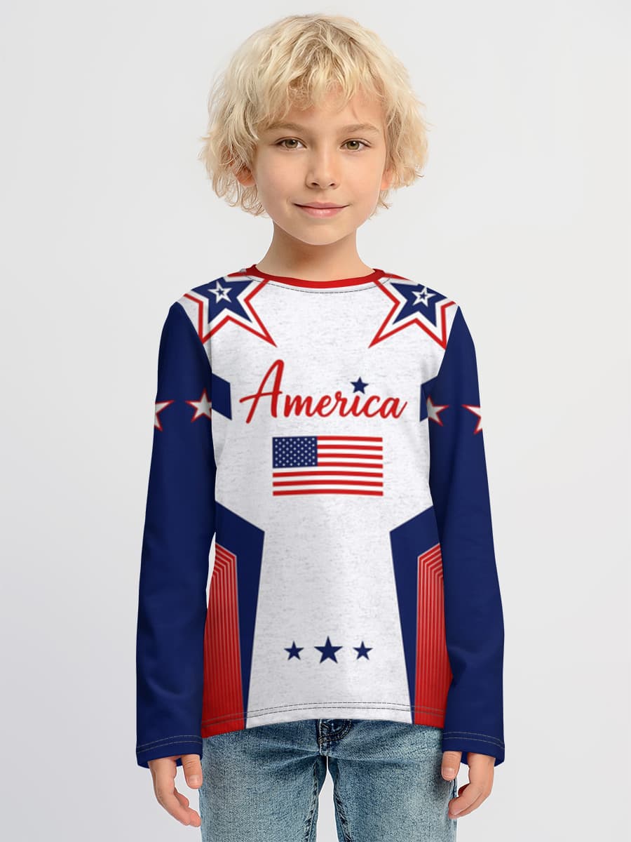 American Flag Graphic