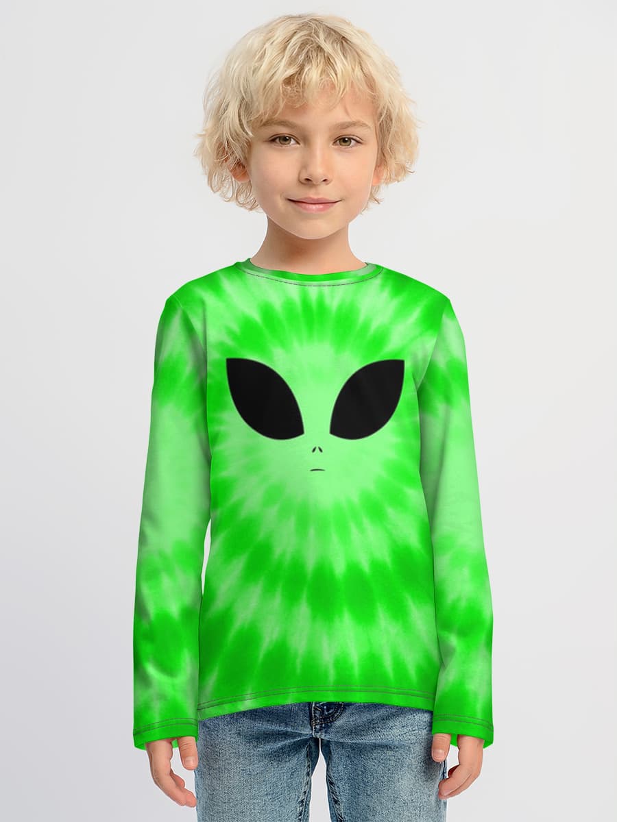 Alien Green Tie Dye