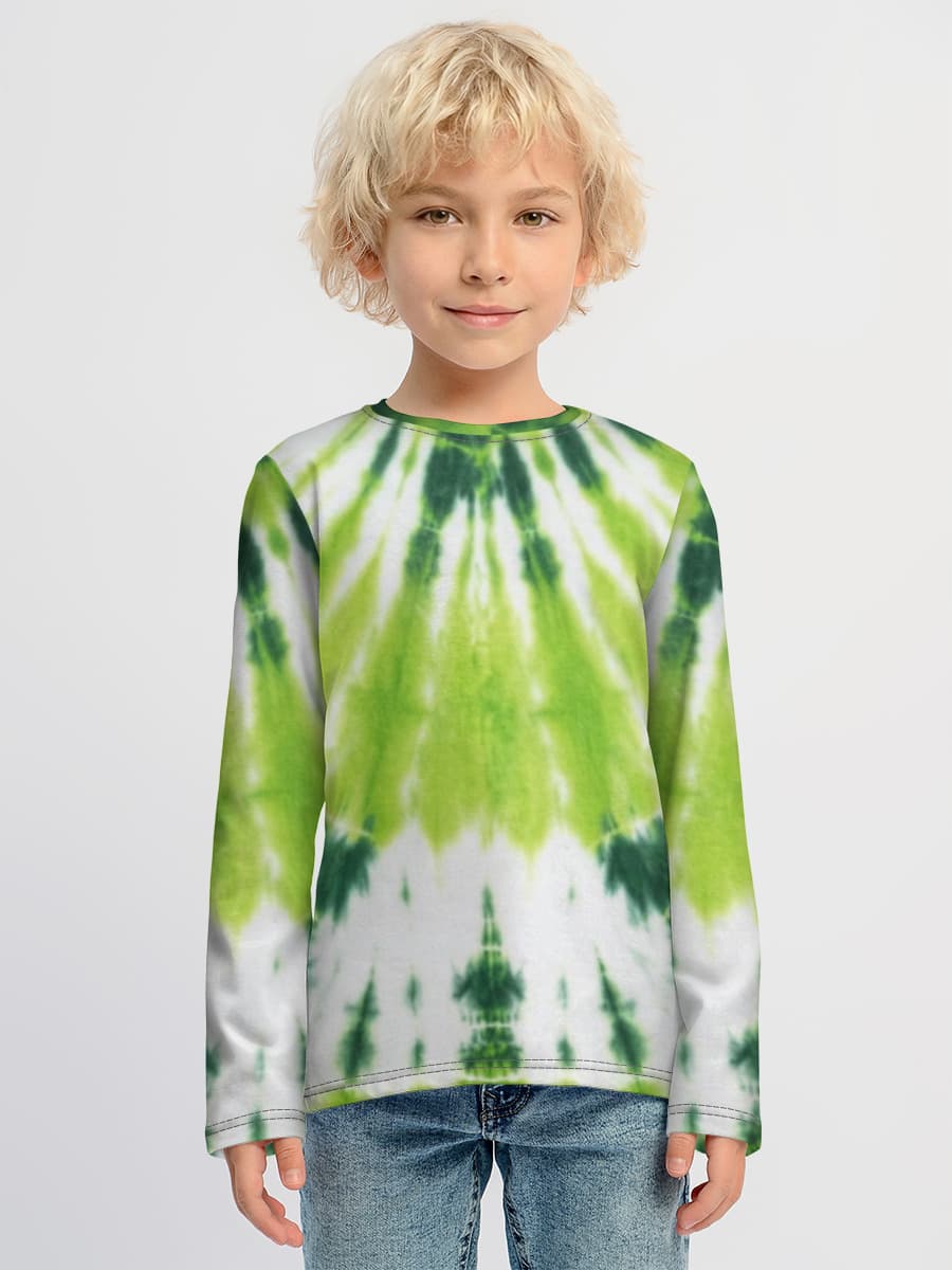 Children's cotton long sleeve shirt