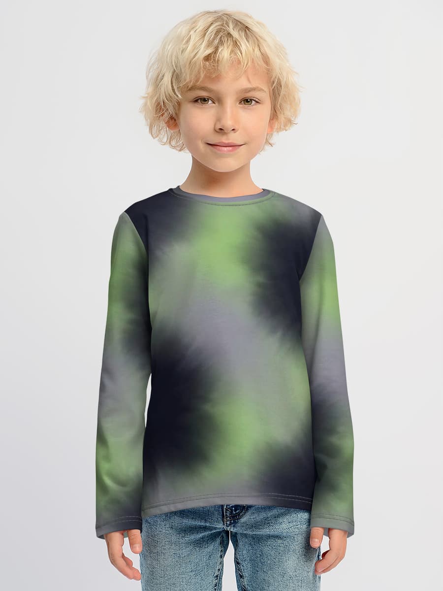 Children's cotton long sleeve shirt