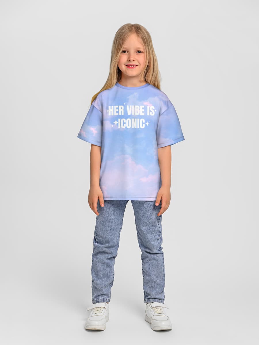Children's T-shirt. Oversized