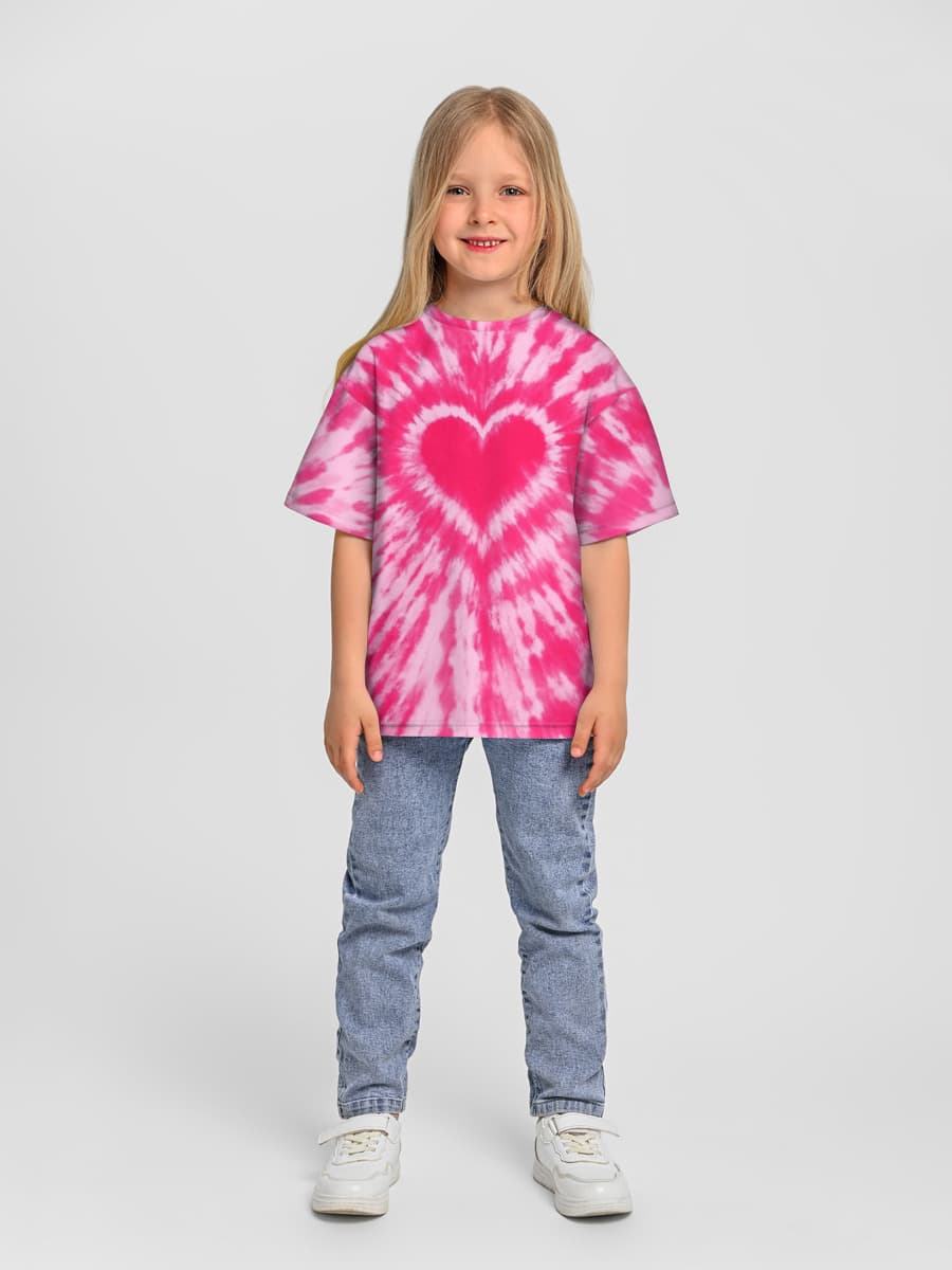 Heart Tie Dye